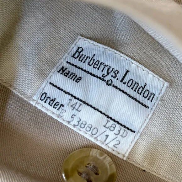 Burberry Vintage Long Kensington Heritage
Trench Coat Women’s size 14 - Picture 11 of 16